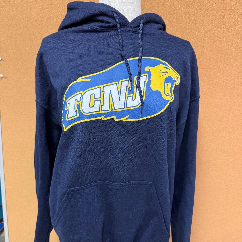 TCNJ (The College of New Jersey) Hoodie Sweatshirt - Womens size M